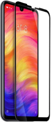 HOBBYTRONICS Edge To Edge Tempered Glass for Redmi Note 7, Redmi Note 7 Pro, Redmi Note 7S(Pack of 1)