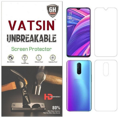 Vatsin Front and Back Screen Guard for OnePlus 7(Pack of 1)