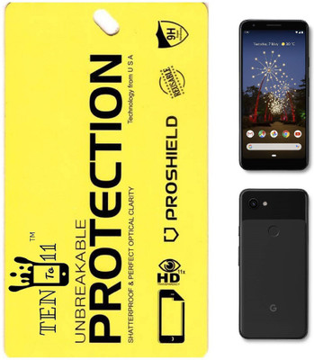 Ten To 11 Front and Back Screen Guard for Google Pixel 3A XL(Pack of 1)