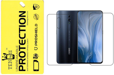 Ten To 11 Front and Back Screen Guard for Oppo Reno, Oppo Reno 10X Zoom(Pack of 1)