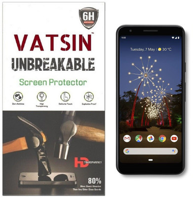 Vatsin Screen Guard for Google Pixel 3A XL(Pack of 1)