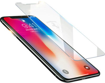 Ferrari Tempered Glass Guard for iPhone XR Etched(Pack of 1)