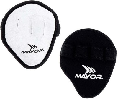 MAYOR Trainer Gym Gloves Gym & Fitness Gloves(Black, White)