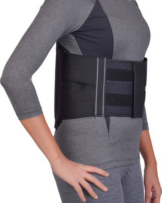 Orthtex LS BACK SUPPORT Back / Lumbar Support(Black)