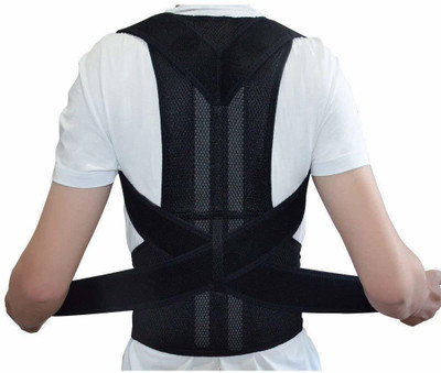 venja back pain relife seat belt Back / Lumbar Support(Black)