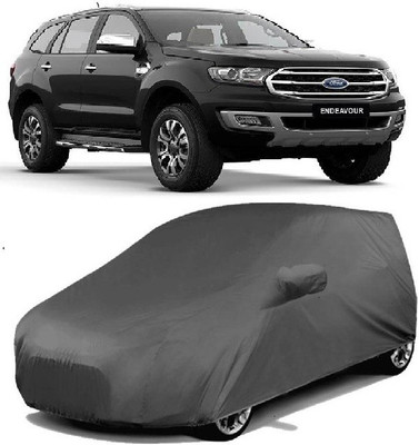 SHT Car Cover For Ford Endeavour (With Mirror Pockets)(Grey)