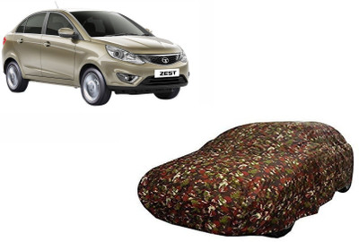 ANLOPE Car Cover For Tata Zest (Without Mirror Pockets)(Multicolor)