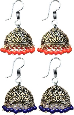 Rajwada Jeweller Ethnic Casual Girl's Jhumki Metal Jhumki Earring