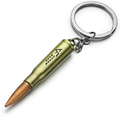 kd collections KD157-Gun Bullet Shaped Keyring Key Chain