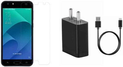 MudShi Screen Protector Accessory Combo for Nokia Lumia 650(Black, Transparent)