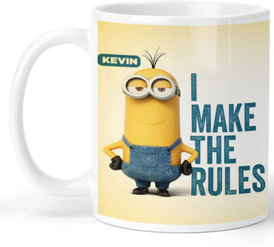ARTBUG Minions Rules 2117 Ceramic Coffee Mug(350 ml)