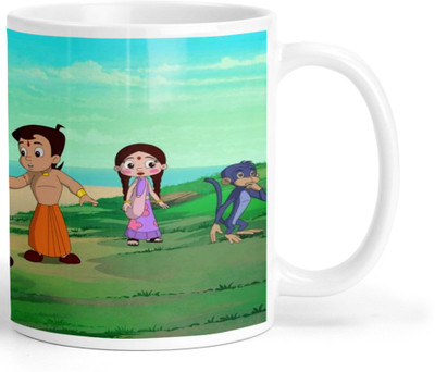 ARTBUG Chhota Bheem -2205 Ceramic Coffee Mug(350 ml)