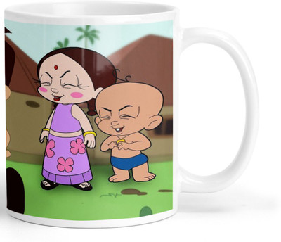 ARTBUG Chhota Bheem -2204 Ceramic Coffee Mug(350 ml)