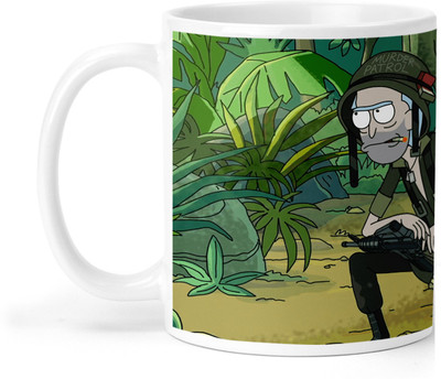 ARTBUG Rick And Morty - 3409 Ceramic Coffee Mug(350 ml)
