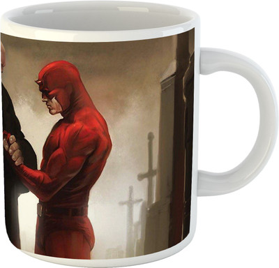 ARTBUG Daredevil Superhero -2630-W Ceramic Coffee Mug(350 ml)