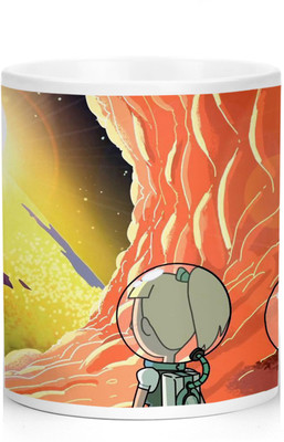 ARTBUG Rick And Morty - 3398 Ceramic Coffee Mug(350 ml)