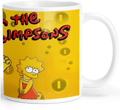 Ashvah The Simpsons Game 2041 Ceramic Coffee Mug(350 ml)