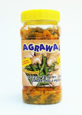 AGRAWAL'S Ginger Chilli Pickle 400 GMS Ginger, Green Chilli Pickle(400 g)