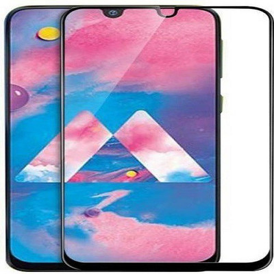 HOBBYTRONICS Edge To Edge Tempered Glass for Samsung A10, Samsung Galaxy M10(Pack of 1)