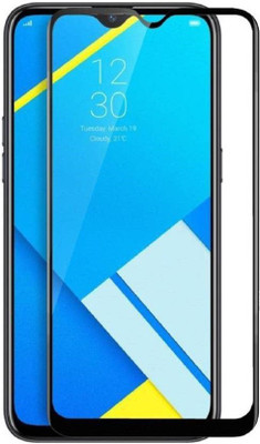 DSCASE Edge To Edge Tempered Glass for Realme C2,Infinix Smart HD 2021(Pack of 1)