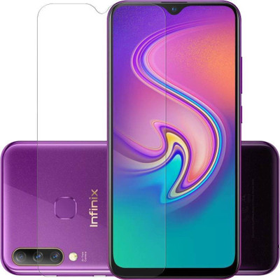 MAHTO Tempered Glass Guard for Infinix S4(Pack of 1)