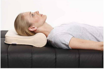 RANKONE CERVICAL PILLOW BEIGE Cervical Pillow(Beige)