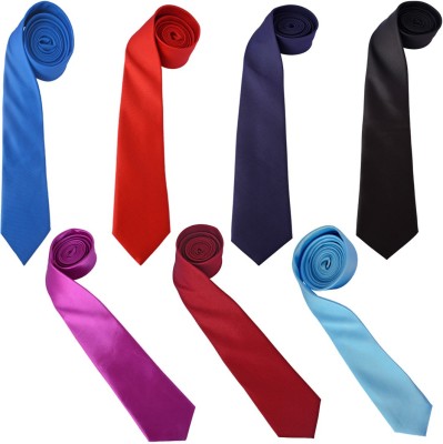 SunShopping Solid Tie(Pack of 7)