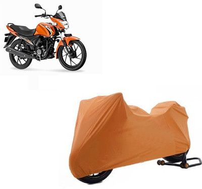 COVER WORLD Waterproof Two Wheeler Cover for Suzuki(Sling Shot Plus, Brown)