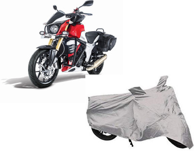 COVER POINT Waterproof Two Wheeler Cover for Mahindra(MOJO XT 300, Silver)