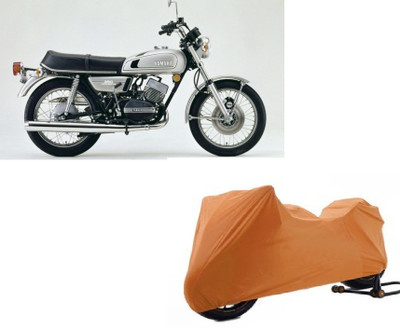 COVER WORLD Waterproof Two Wheeler Cover for Yamaha(RD 350, Brown)