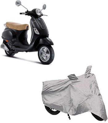 COVER POINT Waterproof Two Wheeler Cover for Piaggio(Vespa LX, Silver)