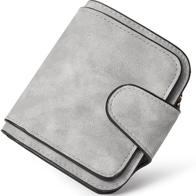 Inovera Women Grey Artificial Leather Wallet(6 Card Slots)