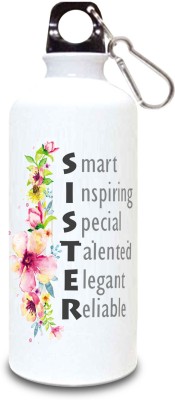 Exciting Lives Special sister sipper 600 ml Water Bottle(Set of 1, White)