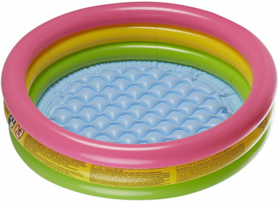 ECOM BHARAT 3F Inflatable Swimming Pool(Multicolor)