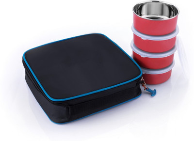 Analog Kitchenware 4 Container 300 ML with 1 bag Lunch Box 4 Containers Lunch Box(300 ml)