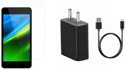 MudShi Screen Protector Accessory Combo for Karbonn K9 Smart(Black, Transparent)