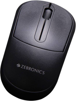 ZEBRONICS USB Comfort + Wired Optical Mouse Wired Optical Mouse(USB 2.0, USB 3.0, Black) ZEBRONICS USB Comfort + Wired Optical Mouse Wired Optical Mouse(USB 2.0, USB 3.0, Black)