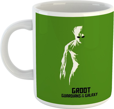 ARTBUG Groot Superhero -2699-W Ceramic Coffee Mug(350 ml)