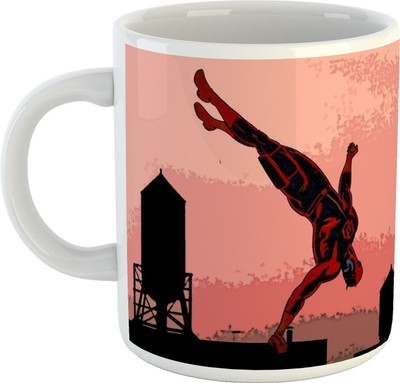 ARTBUG Daredevil Superhero -2616-W Ceramic Coffee Mug(350 ml)