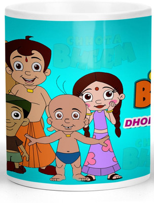 ARTBUG Chhota Bheem -2202 Ceramic Coffee Mug(350 ml)