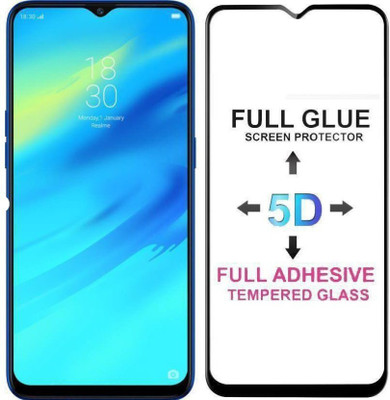 Express Buy Edge To Edge Tempered Glass for Realme C2(Pack of 1)