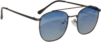 PETER JONES Rectangular Sunglasses(For Men & Women, Blue)