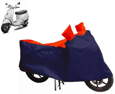 AutoRash Two Wheeler Cover for Piaggio(Vespa LX, Red, Blue)