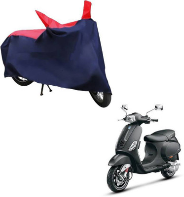 AutoRash Two Wheeler Cover for Piaggio(Vespa VXL, Red, Blue)