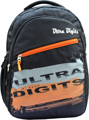 Ultra Digits 16 inch Expandable Laptop Backpack(Black)