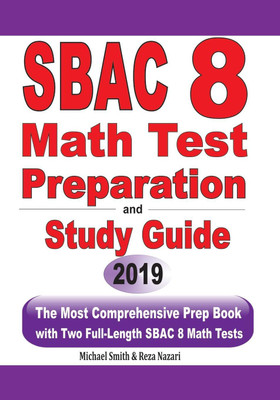 SBAC 8 Math Test Preparation and Study Guide(English, Paperback, Smith Michael)