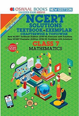 Oswaal Ncert Problems - Solutions (Textbook + Exemplar) Class 7 Mathematics (for March 2021 Exam)(English, Paperback, unknown)