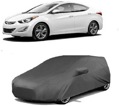SHT Car Cover For Hyundai Elantra (With Mirror Pockets)(Grey)