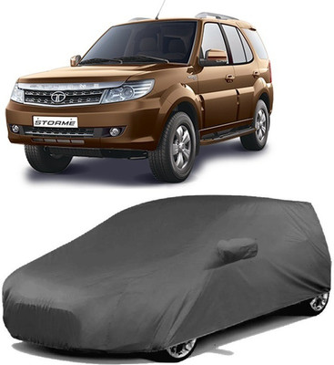SHT Car Cover For Tata Safari Storme (With Mirror Pockets)(Grey)