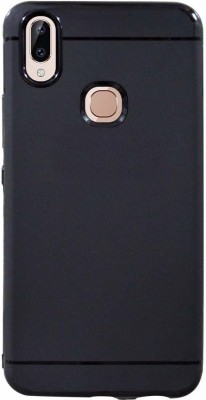 Coverage Back Cover for Mi Redmi 7 Rubber Line TPU(Black, Dual Protection, Pack of: 1)